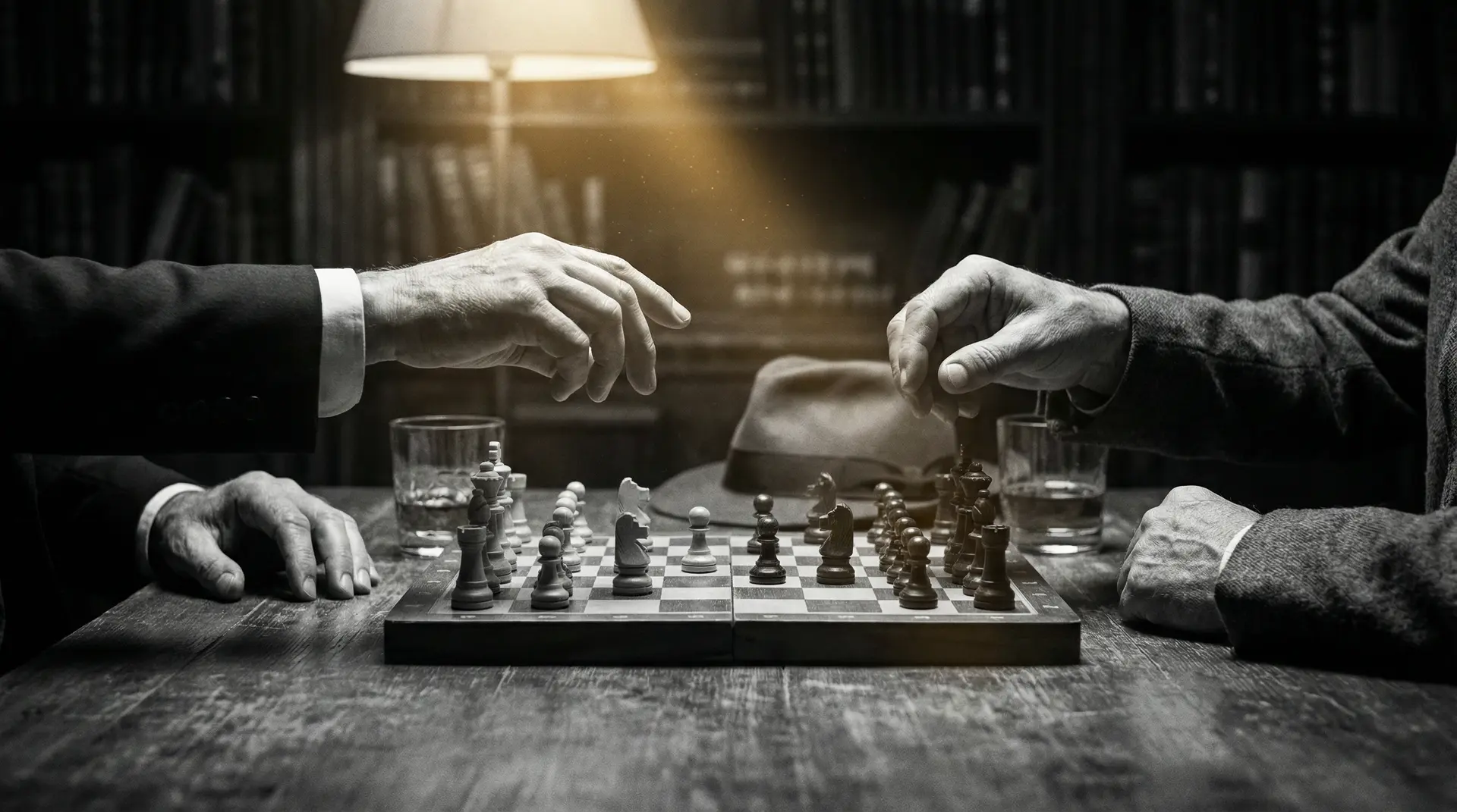 米奇777在线播放欧美 艺术探索系列 - 非线性叙事，棋盘上的对弈象征命运的交错